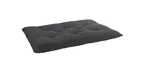 Bowsers Tufted Cushion, X-Small, Grey Sheepskin