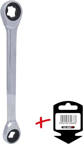 Clé TORX polygonale a cliquet haut de gamme KS Tools 503.4357-E CHROME plus - 3