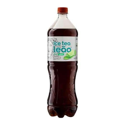 Chá Preto Ice Tea Limão Leão Zero Garrafa 1,5L