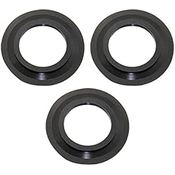 3 Piezas Junta para desagües bañera Junta Goma Fregadero para Tapones Metálicos de Juegos de Desagüe a Presión (Válvula Emergente) de Lavo