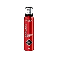 LOral Paris Setting Spray XL, Infallible 3-Second Setting Mist for Face, Up To 36 Hour Makeup Wear, Fixing Spray, Waterproof and Sweatproof, Transfer-proof and Non-sticky 150ml