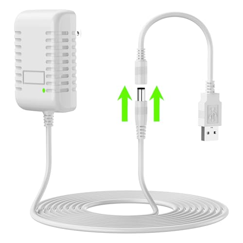 ZDZQFC Baby Swing Power Cord USB,Baby Swing Charger USB,Compatible with Ingenuity Swing for InLighten,InLighten Soothing,Anyway Sway,ConvertMe,Swing n Go Deluxe,SimpleComfort (USB-5V-10FT)