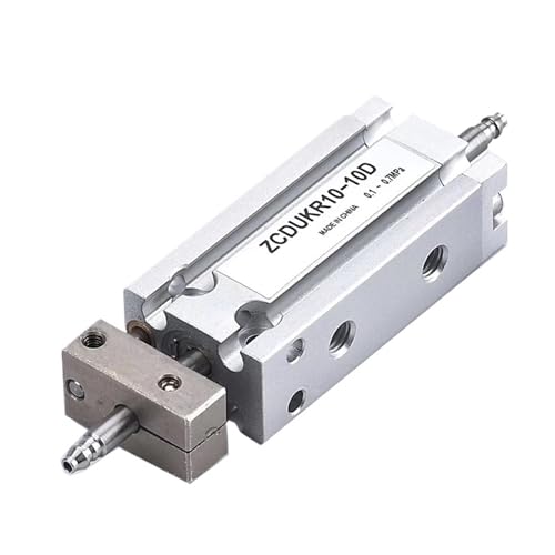 Mini vérin CDU double action à tige non rotative ZCDUKD 10mm - 3
