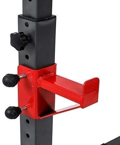 Miniatura 3 de Soporte de barra ajustable para sentadillas, banco de levantamiento de pesas, gimnasio en casa, equipo de fitness