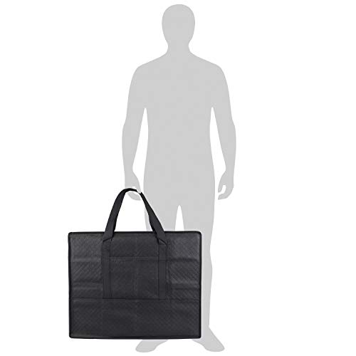 Zuvo Handy Storage Bag Large 60L Waterproof Heavy Duty 600D Oxford Fabric Jumbo Storage Bag with Web Handle,Bedding Underbed Storage Bag For Blankets, Duvet,Laundry, Moving 60x50x27 CM (1) (1)