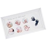 Cadre photo avec de pieds de bébé - Design mignon et beau - Superbe décoration d'intérieur.
