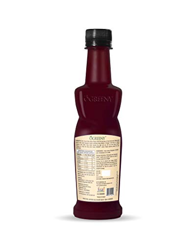 Image of Ogreeny Jamun Vinegar Organic with Mother 350 ml - Raw, Unfiltered (Made with Organic Jamun Fruits)
