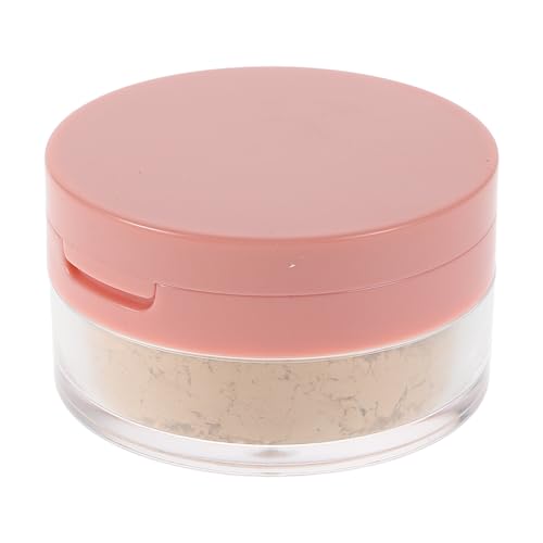 VINTORKY Polvo Suelto Fijador Control de Aceite Resistente al Sudor con Borla Tono 2 Piel Clara Textura Transpirable para Maquillaje Facial Mate y Duradero para Uso Diario
