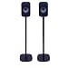 Produktbild Vebos Standfuß KEF LSX schwarz EIN Paar - Hohe Qualität en optimales Klangerlebnis in jedem Zimmer - Hier können Sie Ihre KEF LSX überall setzen