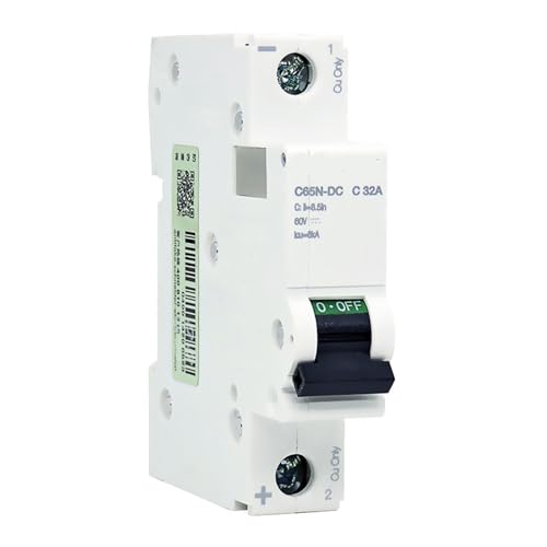 Micro-disjoncteur de court-circuit C65N-DC 2P 40A basse tension continue