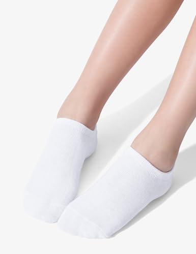 Image of BOOPH 10 Pairs Girls Boys Socks Kids No Show Socks Toddlers Girl Anti-slip Ankle Low Cut Sock 3-12 Years