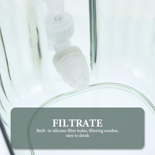 Contenedor de bebidas de 4l con grifo de flujo suave y plástico resistente 6