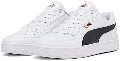 PUMA Erkek/Unisex Puma Caven 2.0-PUMA White-PUMA Black-Gold Low Boot 42.5 - Görsel 4