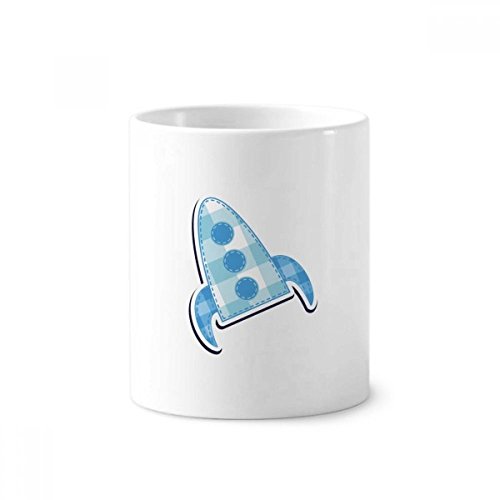 Mug en céramique espace et alien 350ml pour brosse à dents et crayons