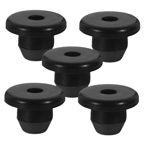 Cabilock 5個油圧ジャッキ用ゴムプラグ 耐熱 耐寒 耐老化性に 滑らかシール設計 オイルフィラーキャップ交換用 コンパクト収納可能