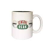Xpressions Tasse en céramique de la série populaire Friends avec inscription « Central Perk »