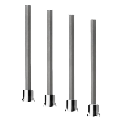 Image of Capri Tools - 3-0606 Long 5 mm Hex Bit Socket, 1 /4-Inch Drive, Metric (Pack of 4)