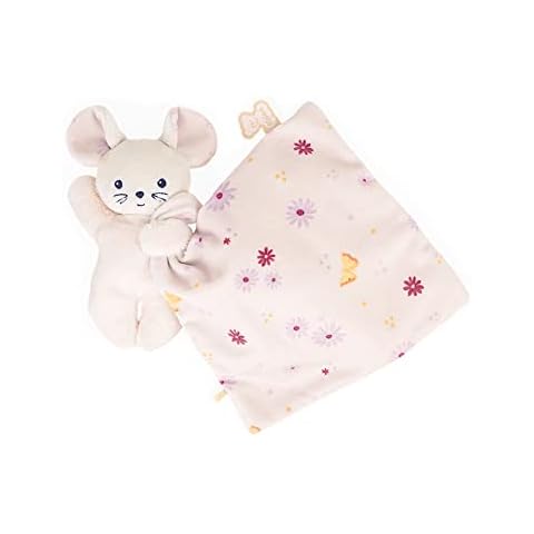 Kaloo - Carré Douceur - Pretty Daisy Mouse Comforter - Square: 7.1" x 7.1" / 18 x 18 cm - Babies’ Soft Toy - Ultra-Soft Materials - Gift Box - K972002 Cover