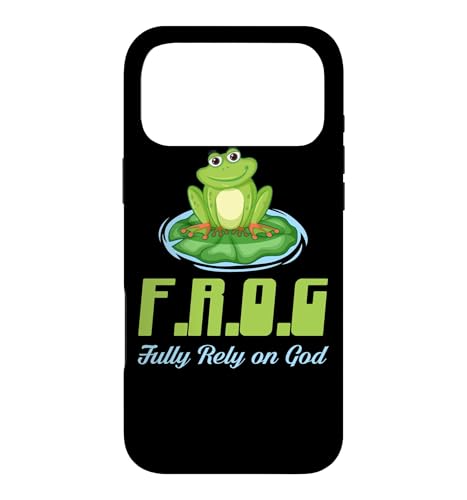 FROG �uFully Rely On God�v�N���V�b�N�N���X�`�����M��&�@�� �X�}�z�P�[�X iPhone 17 Pro Max �p