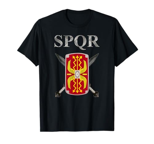 Roman SPQR Shield and Gladius T-Shirt