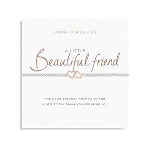 Joma Jewellery A Little Silver Plated Friendship Bracelet