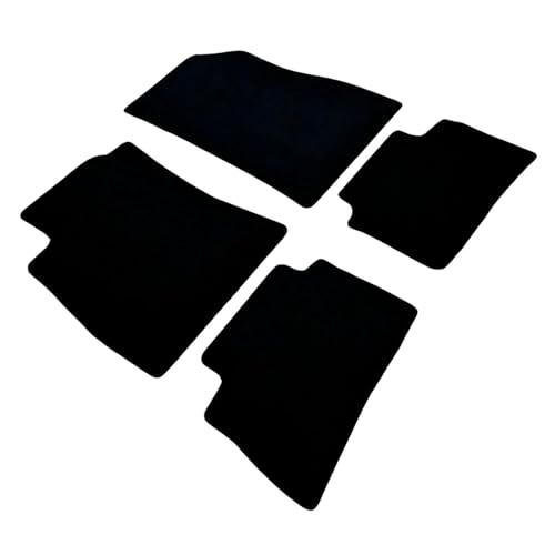 Tapis de sol noirs pour Juke 2010-2019 : protection auto sur mesure