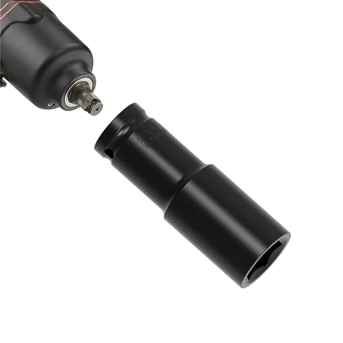 Image of 1 /2 inch Inch Drive by 23mm Deep Impact Socket, Heat-Treated CR-V Steel 3 Inch Length, 6-Point Metric Sizes