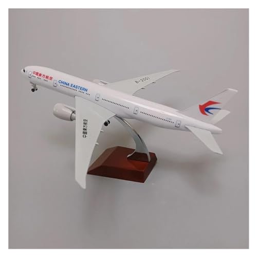 Modelo de avión Boeing 777 Air China Eastern a escala 20cm coleccionable 5