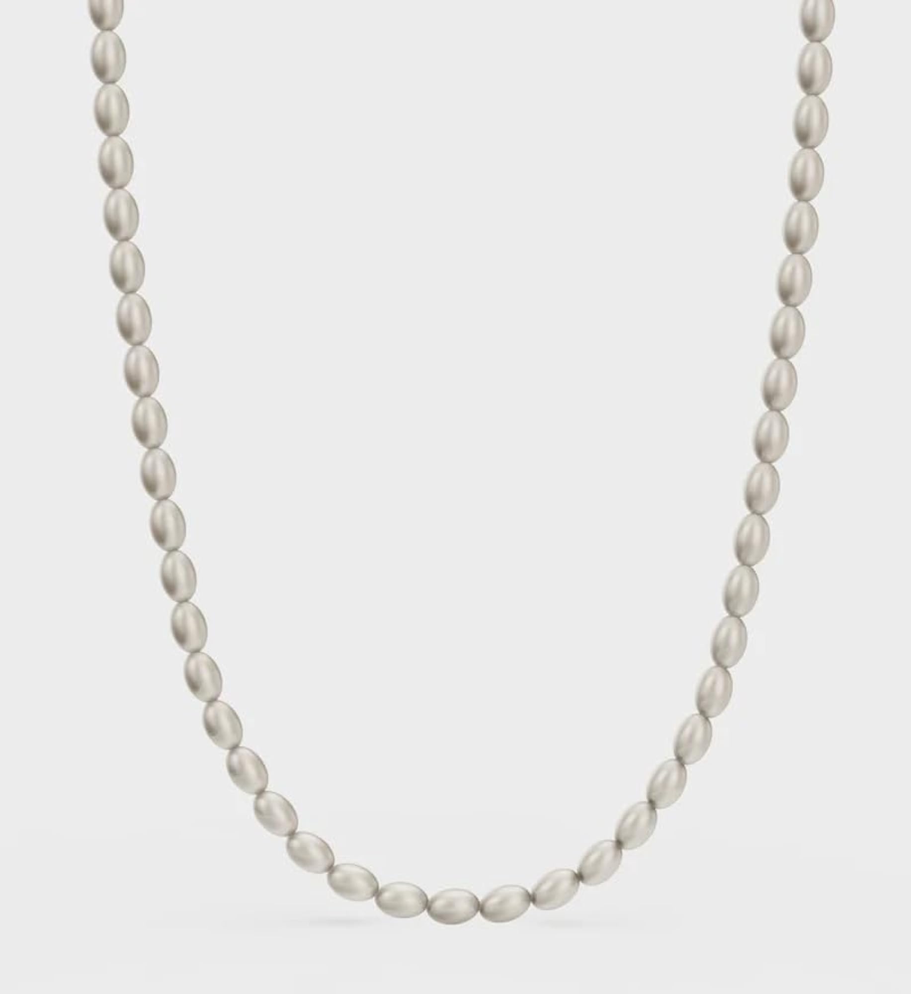 Women's Freshwater Pearl Necklace, Adjustable Strand