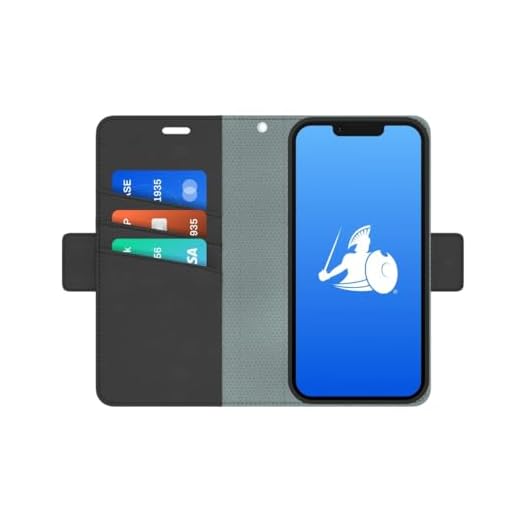 DefenderShield EMF Protection & 5G Anti Radiation iPhone 13 Pro Max Case - RFID Blocking EMF Shield Detachable Wallet Case with Wrist Strap