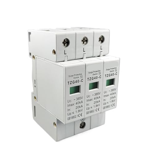 AC SPD 3P protection parasurtenseur de maison basse tension 20KA à 40KA