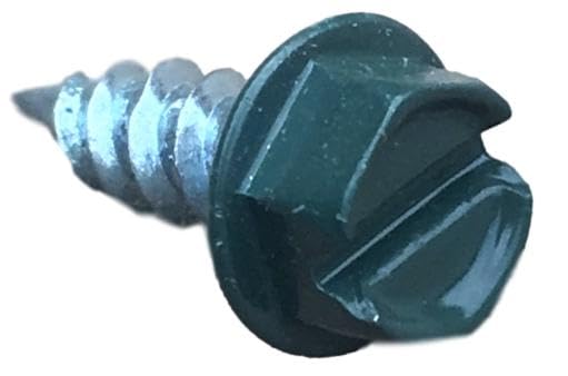 SCREWIT White Gutter Screws #8 x 1/2 Inch – Downspout & Zip Screws, Self-Drilling Sheet Metal Screws with 1/4" Hex Head, Color-Matched for Gutter Repair & Installation (500 Pack)