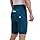 INBIKE Cuissard Velo Homme Short Cycliste Vélo VTT de Route Rembourré Gel sous-vêtement de Cyclisme Poches sur Côtés Equipement Vetement Accessoire Bleu L