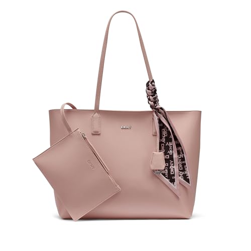 DKNY Women's Saige Tote Bag, Pale Blush, One Size