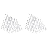 50個、プラスチック製のクリアなペンケースギフト、学校、オフィスコレクションセット、ペンコンテナストレージ、父の日、母の日用