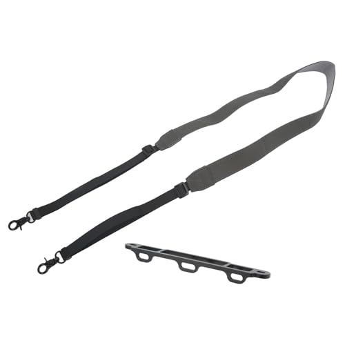Soporte de aleación duradera y correa de cuero PU premium para control Mini 3 Pro 4
