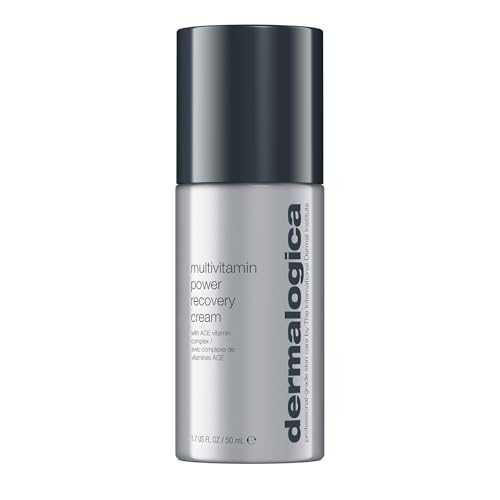 Dermalogica Multivitamin Power Recovery Cream - Vitamin-Rich Moisturise, Hydrates, Firms & Brightens with Vitamins A, C, E, B5 & Niacinamide - Anti-Ageing Cream for Dry, Dull, Mature Skin, 50ml