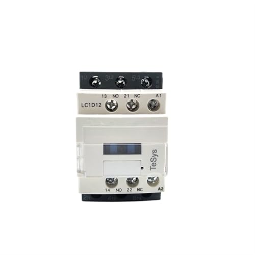 Contactor de CA LC1D12F7C de 3 polos con bobina de 110V para control de motores