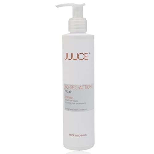 JUUCE 60-Sec-Action, 250 ml - Intensive Haarkur mit Arganöl - Wirkt in nur 60 Sekunden, heilende Wirkung, kein Conditioner nötig - Ergebnis: Weiches u Cover