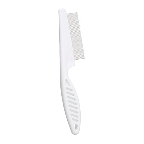 Dearanswer White Pet Comb Flea Comb Dense Tooth Comb Pet Supplies - Image 6