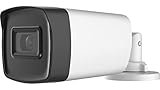 KAFFE DS-2CE17H0T-IT3F 5MP Resolution Turbo HD Analog Bullet Camera IR IP67 Rated (Outdoor/Indoor Use) Bullet Camera with 2.8mm Fixed Lens IR 40m (up to 5MP HD-TVI & AHD/ 4MP CVI)