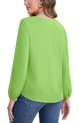 Image of Women's Sleeveless Chiffon Tank Top Business Casual Blouse Tunic Top