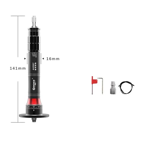 Jieotwice Metal Deburring Chamfer Tool Mini Pneumatic Chamfering MachineHandheld Adjustable with Two Original Blades 0.1-C0.9MM (AX207)