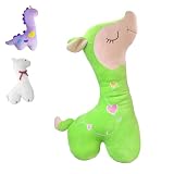 シートベルトカバー.チャイルドシート.シートベルト 枕.肩パッド.シートベルト 子供.チャイルドシート カバー. 車用品. チャイルドシート クッション.子供のぬいぐるみ.かわいい 旅行 ギフト プレゼント (绿鹿 右)