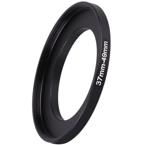 Image of MOSTOS - Camera Lens Step Up Adapter Ring Filter Converter Metal Adapter for DSLR & Mirrorless Cameras (37mm to 49mm)
