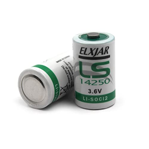 Paquete de 10 pilas lithium 3.6V 1/2AA LS14250 miniatura 5