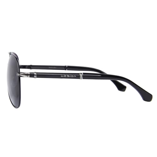 Vintage Metal Double Bridge Sunglasses for Men Women Retro Classic Aviator Shades for Driving Outdoor Daily Wear3