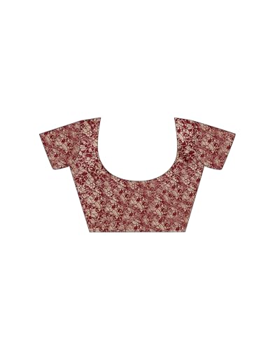Image of SIRIL Women's Cotton Printed Saree With Unstitched Blouse Piece