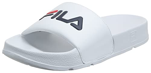 Fila Men's Drifter Sport Sandal, White/Fnvy/Fred, 9 Medium US