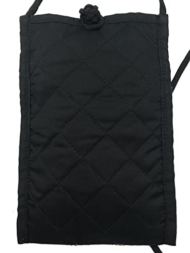 Women's Handmade Recycled Cross Body Cell Phone bag - Kantha Quilted Cotton Sari Fabrics - LRW DESIGNS2